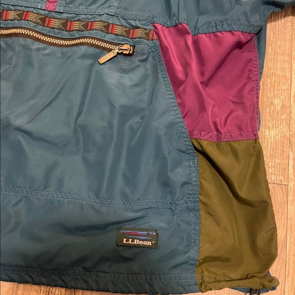 Vintage L.L. Bean Aztec Anorak Jacket - Picture 3 of 4